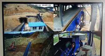 HZSL环保模块式制砂楼高智能化控制室实拍