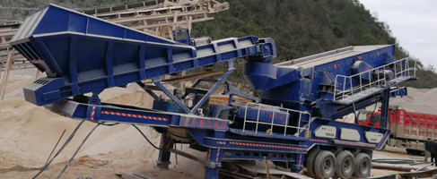 8868在线官网登录入口—移动制砂破碎站施工现场