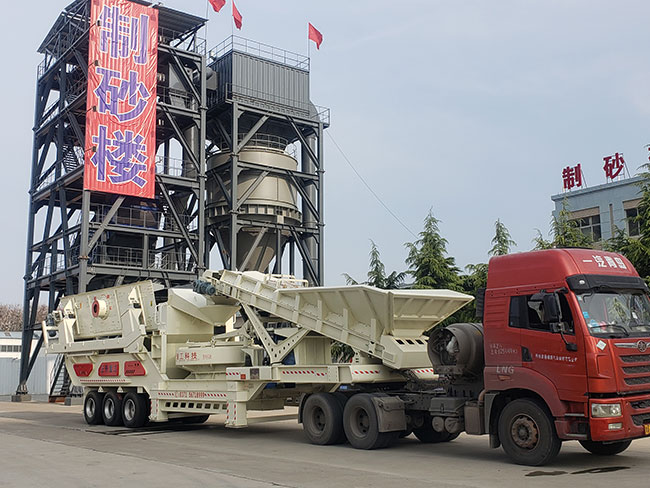 8868在线官网登录入口,移动制砂站,发货,甘肃金昌,用户现场